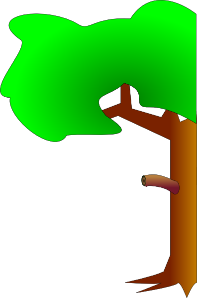 Panda On A Tree SVG Clip arts