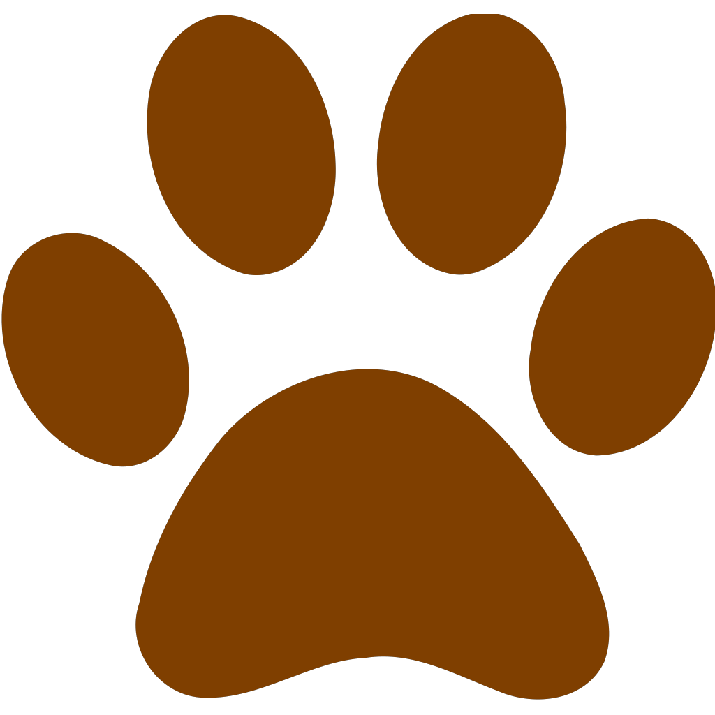 Brown Paw Print PNG, SVG Clip art for Web - Download Clip Art, PNG Icon