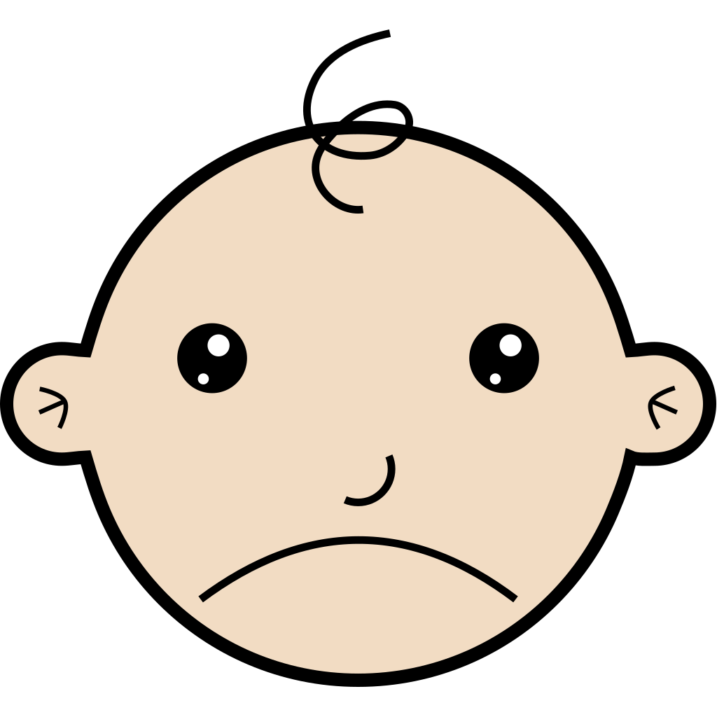 Sad Baby PNG, SVG Clip art for Web Download Clip Art