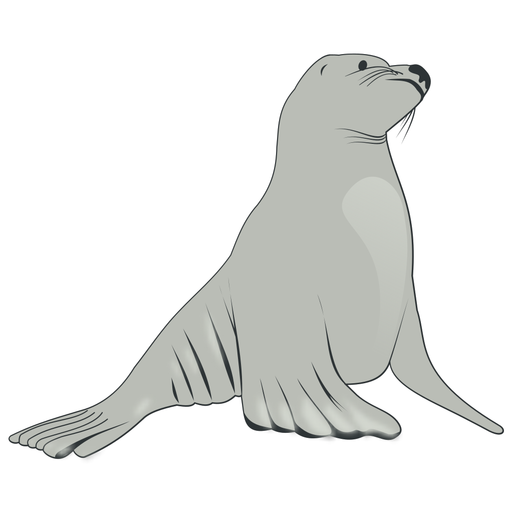Рисунок морской лев