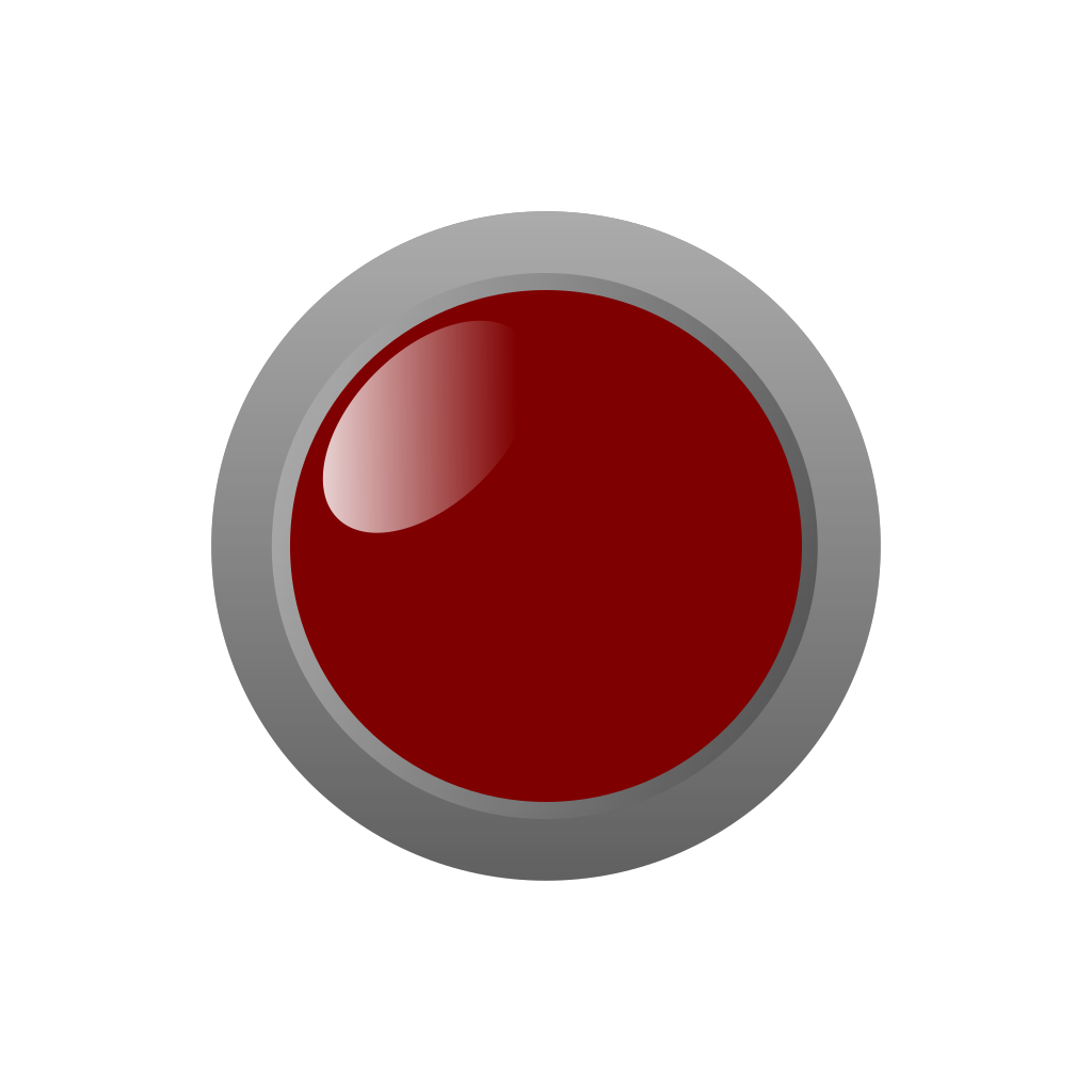 Red Led Off (labview Style) SVG Clip arts download Download Clip Art