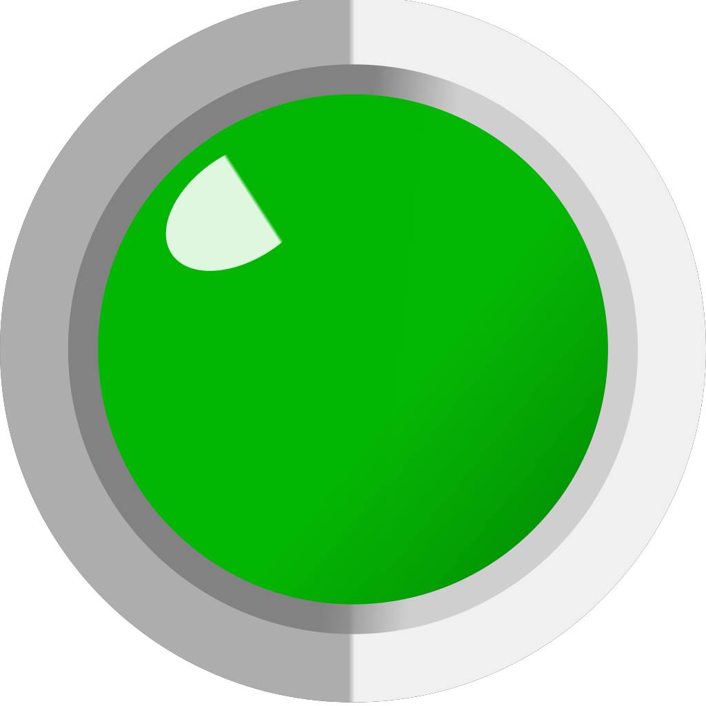 Green Led On (labview Style) PNG, SVG Clip art for  Download Clip