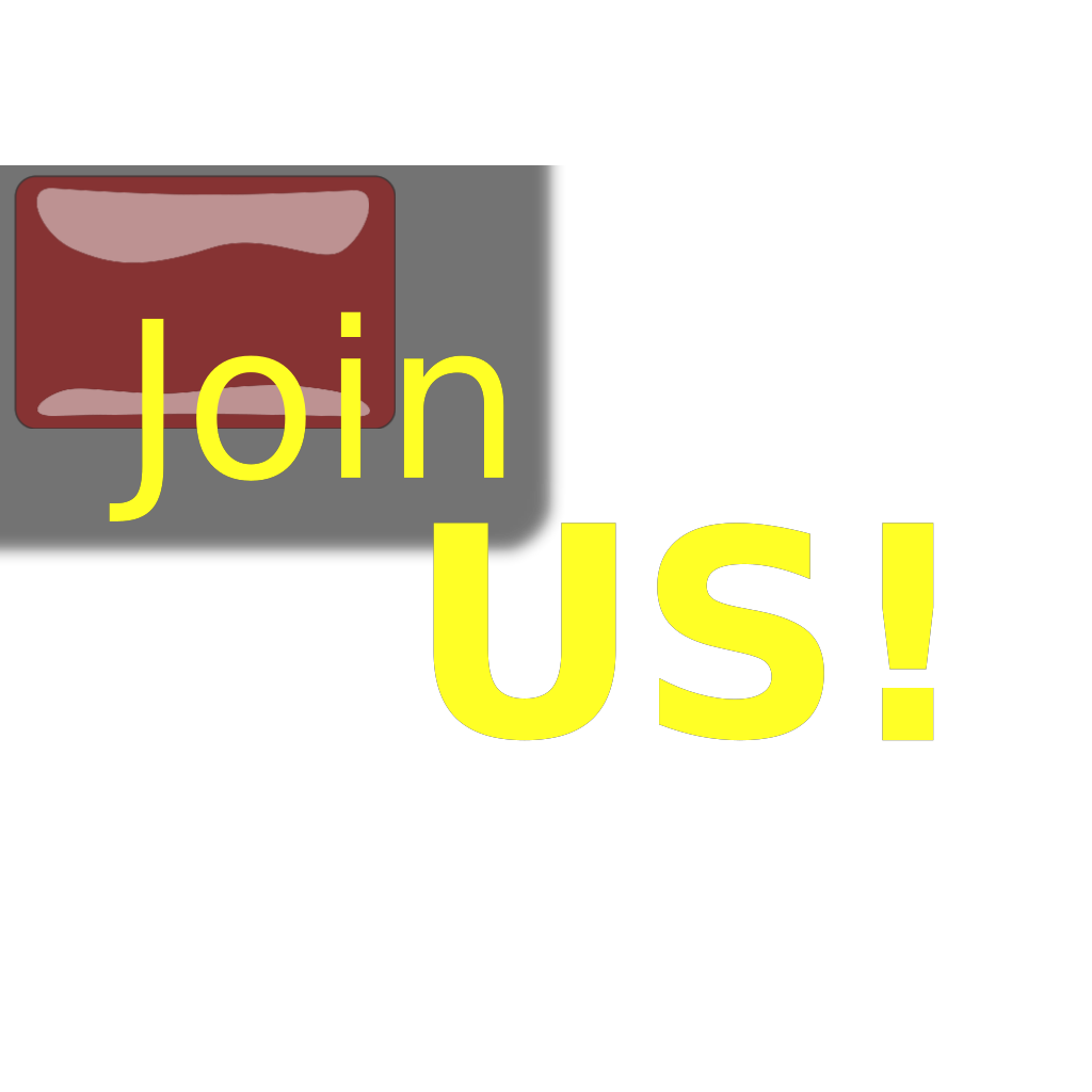 Red Rectangle Join Us Button PNG, SVG Clip art for Web - Download Clip