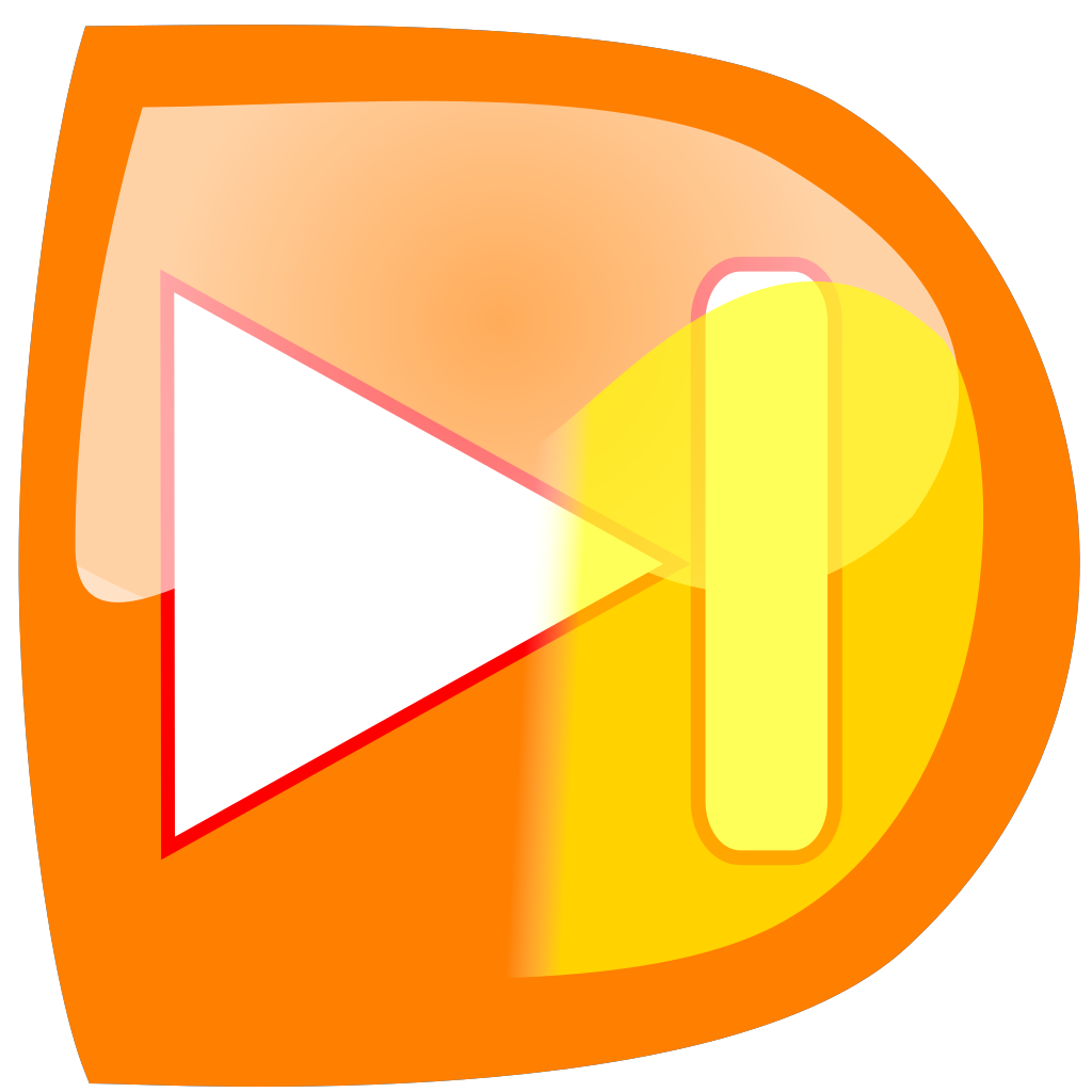 Windows Media Player Skip Forward Button PNG, SVG Clip art for 