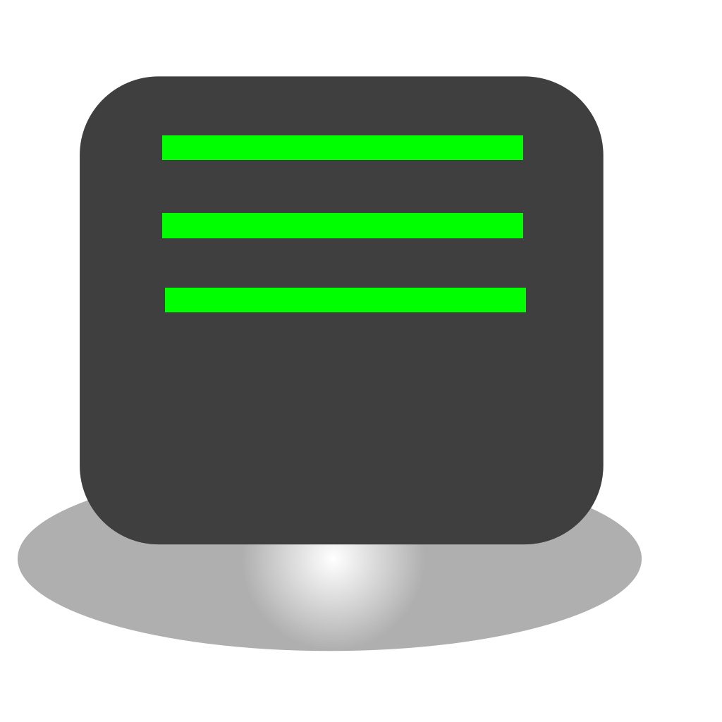 Button Green On SVG Clip arts