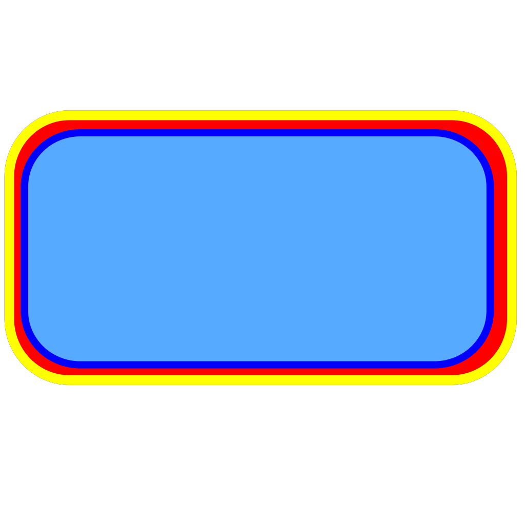 Download 4 Color Rounded Rectangle Button PNG, SVG Clip art for Web ...