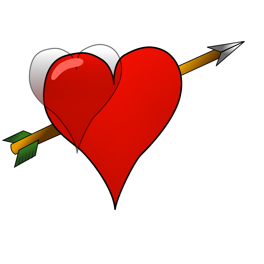Download Heart-arrow PNG, SVG Clip art for Web - Download Clip Art, PNG Icon Arts