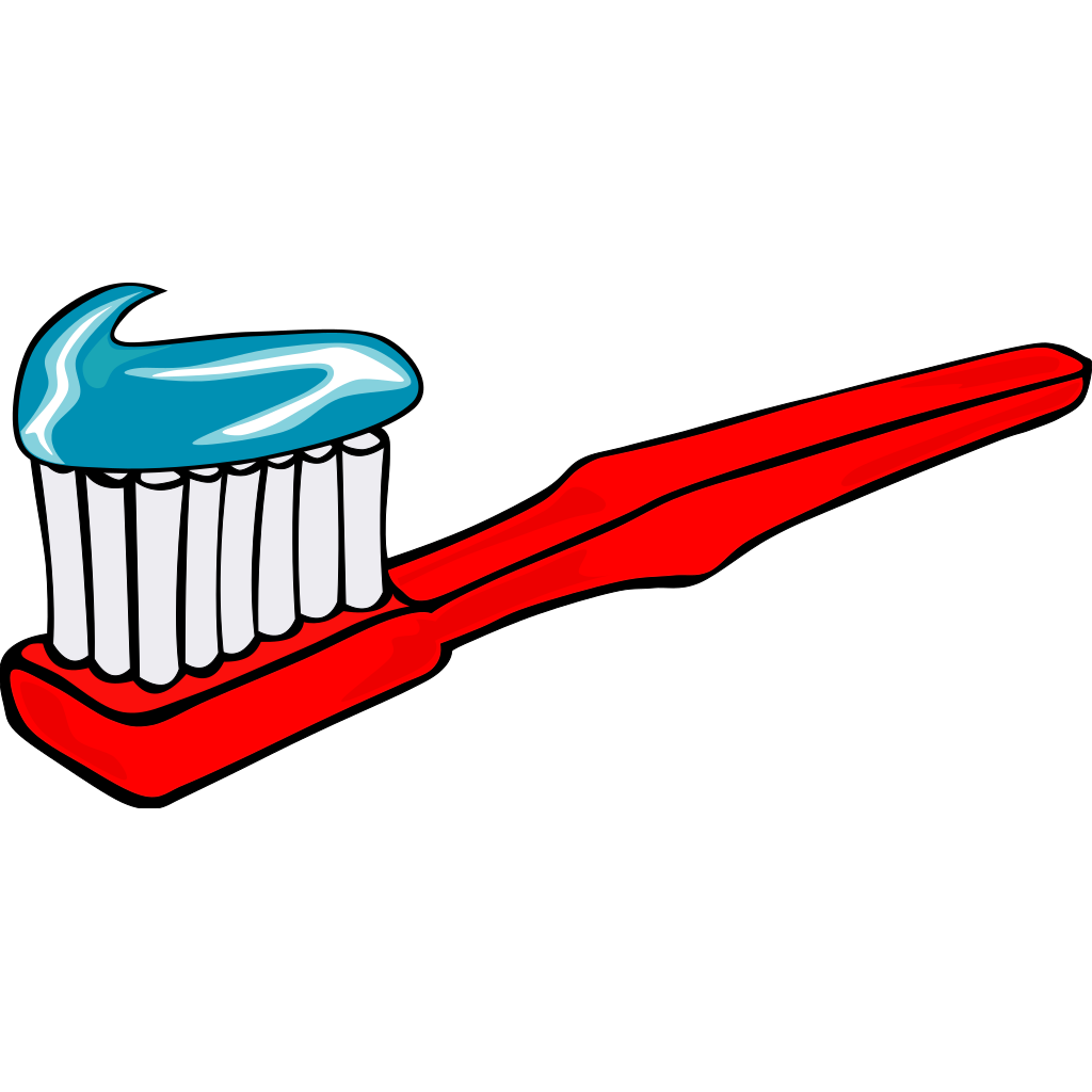 Toothbrush With Toothpaste PNG, SVG Clip art for Web Download Clip