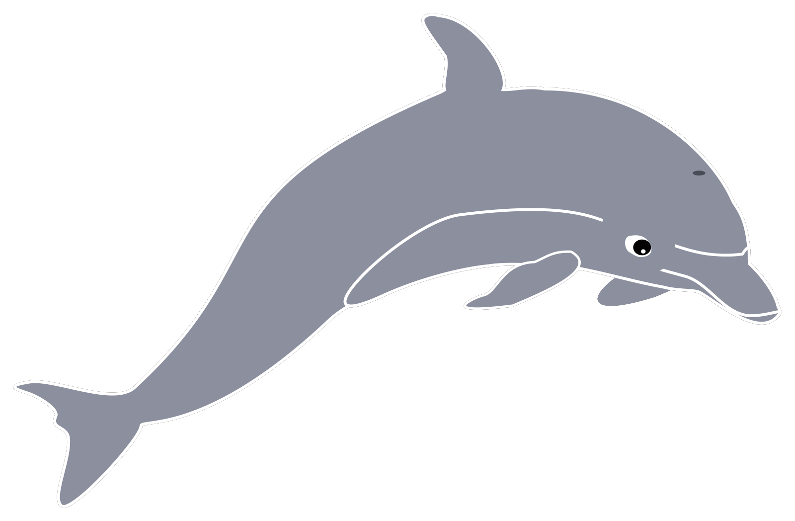 laser dolphin clip art
