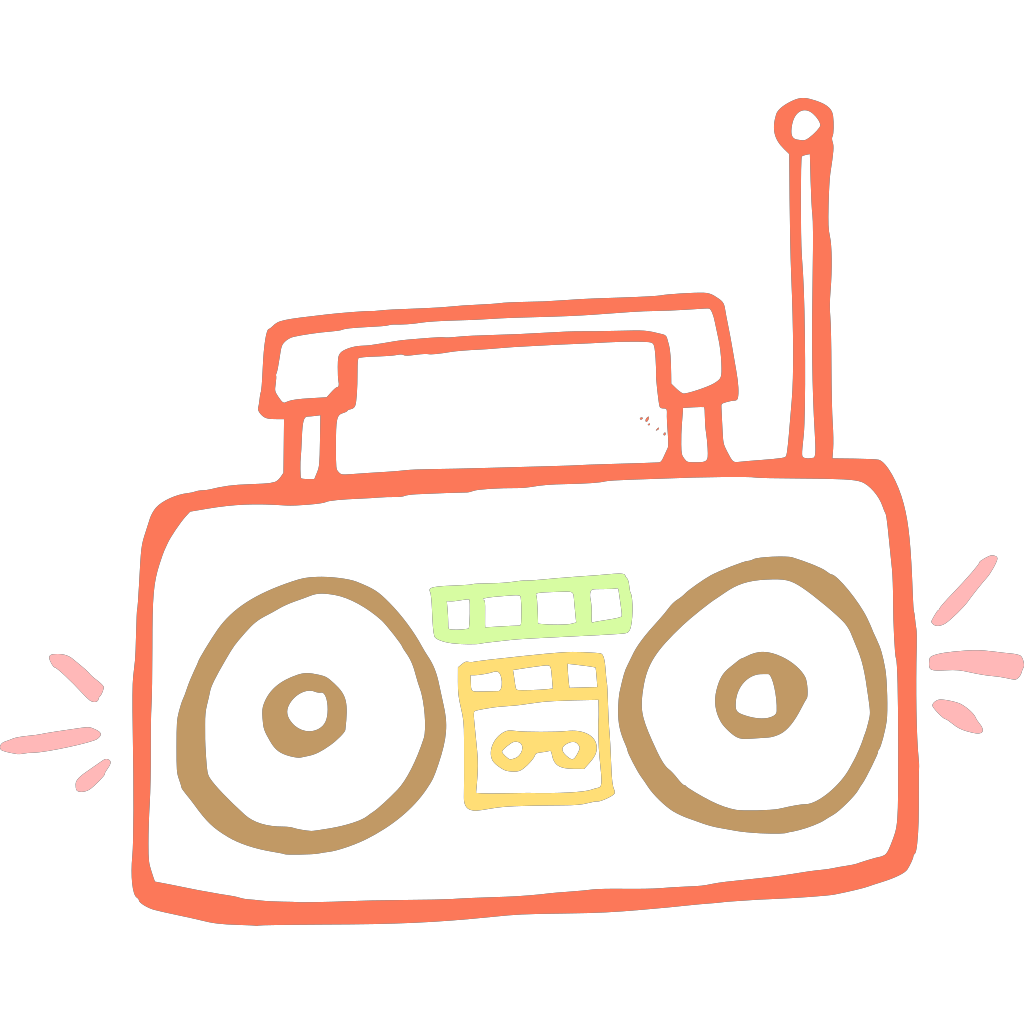 Boombox PNG, SVG Clip art for  Download Clip Art, PNG Icon Arts
