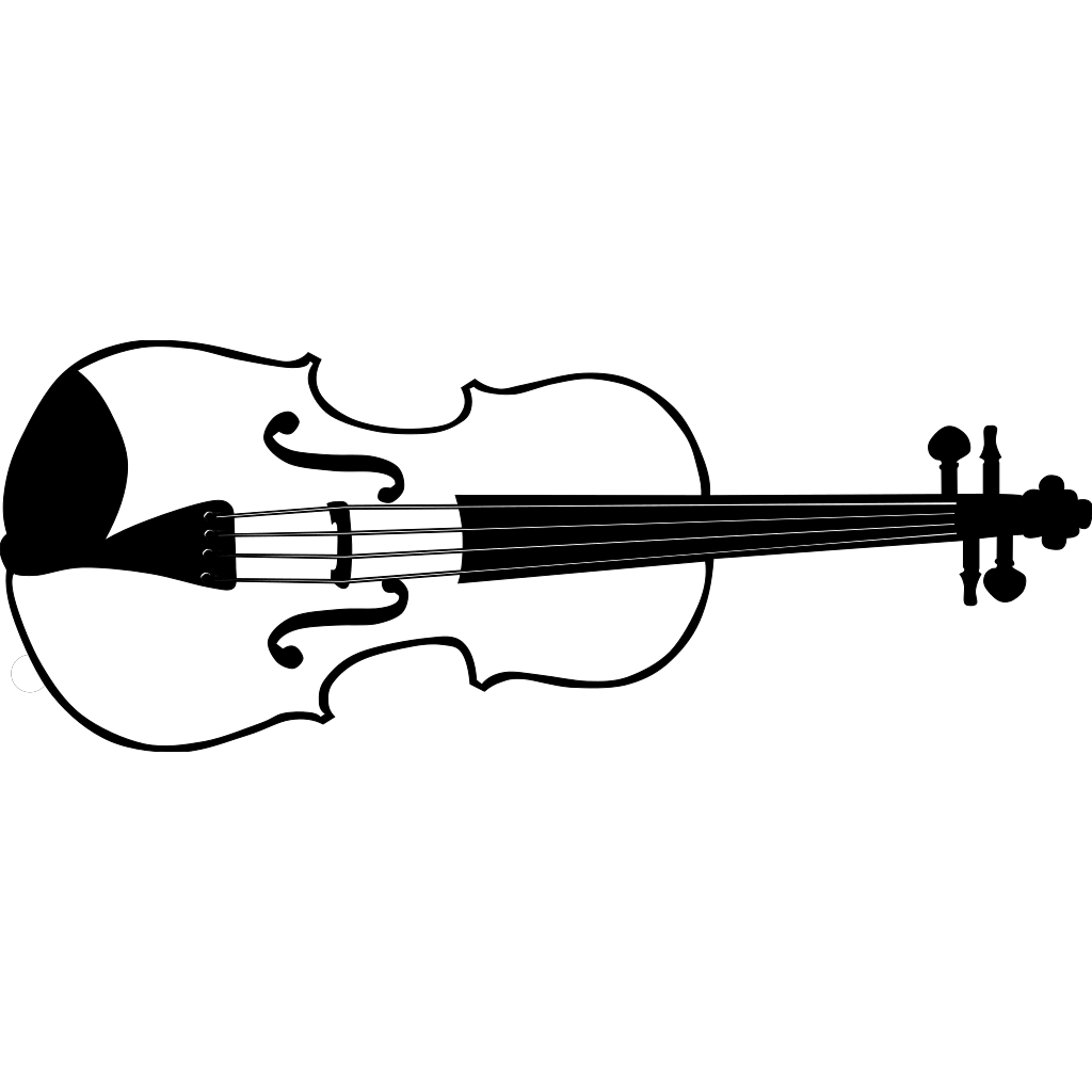 Скрипка рисунок вектор