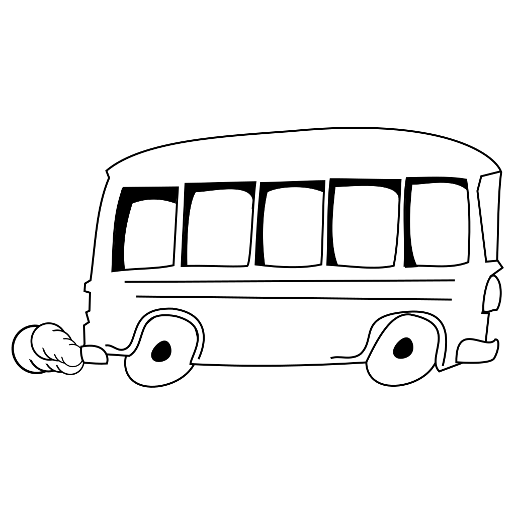 Рисовать автобус для детей