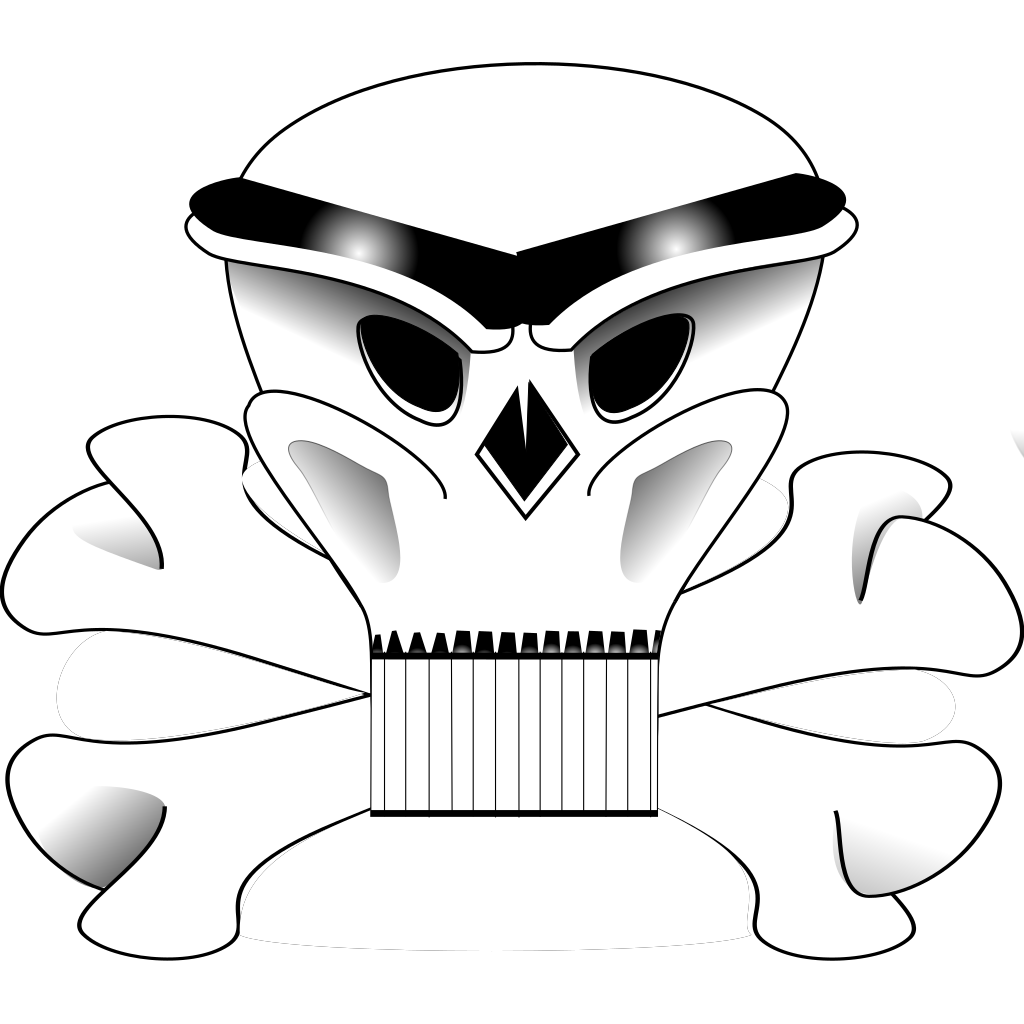 Download Skull And Bones 2 PNG, SVG Clip art for Web - Download ...