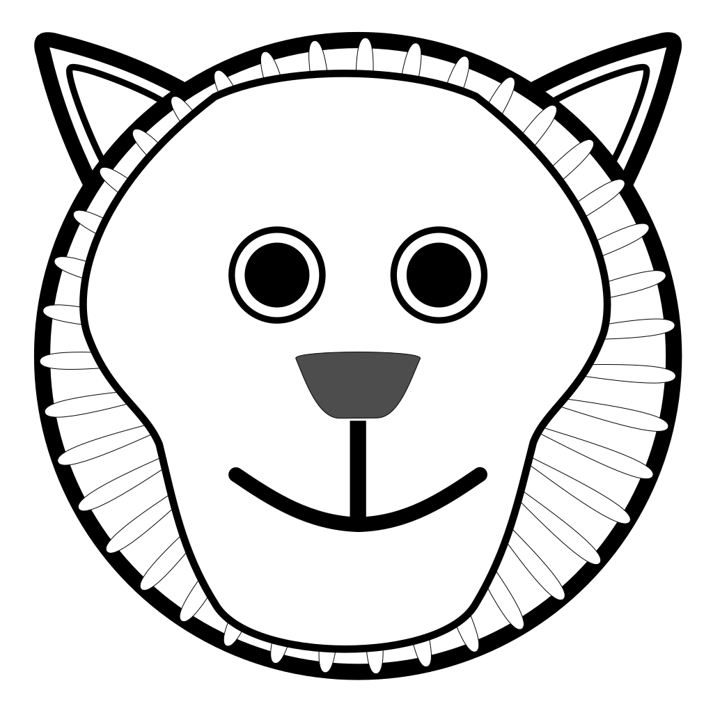 Lion Face PNG, SVG Clip art for Web - Download Clip Art, PNG Icon Arts