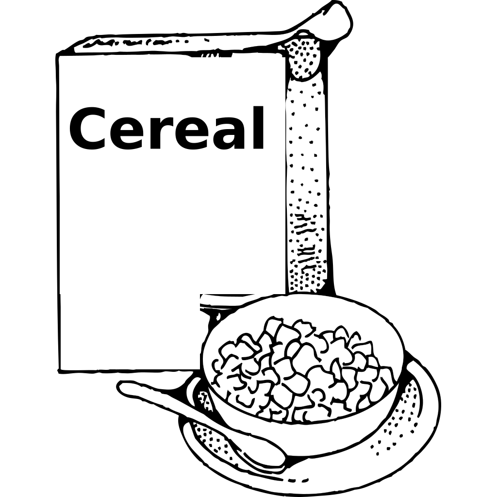 Cereal Box And Milk PNG, SVG Clip art for  Download Clip Art, PNG
