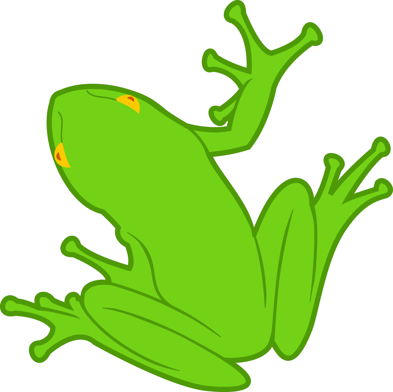 Frog картинка для детей