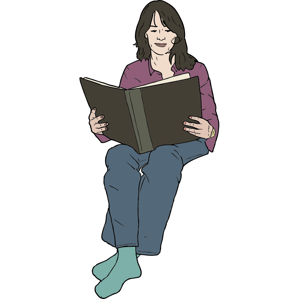 Epub иллюстрации. Сидит с книгой. Человек сидит с книгой. О людях и книгах. Девочка сидит на книжках.