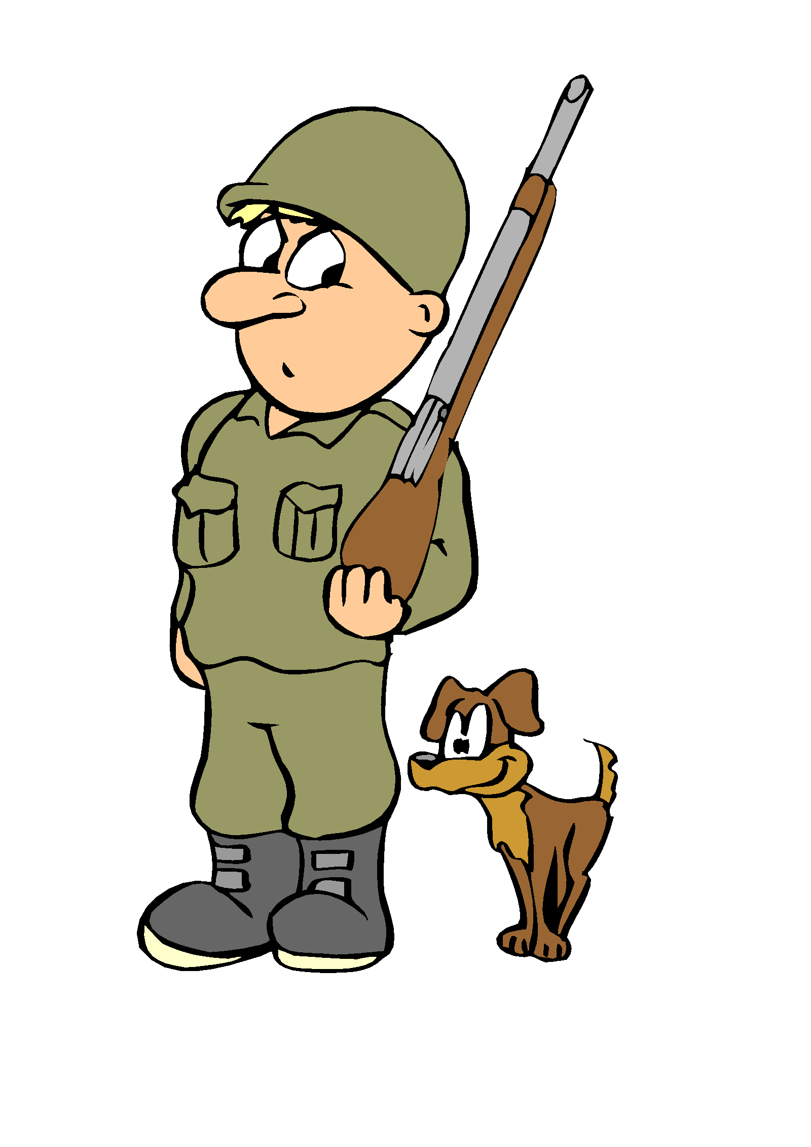 Мультяшные Военные Картинки