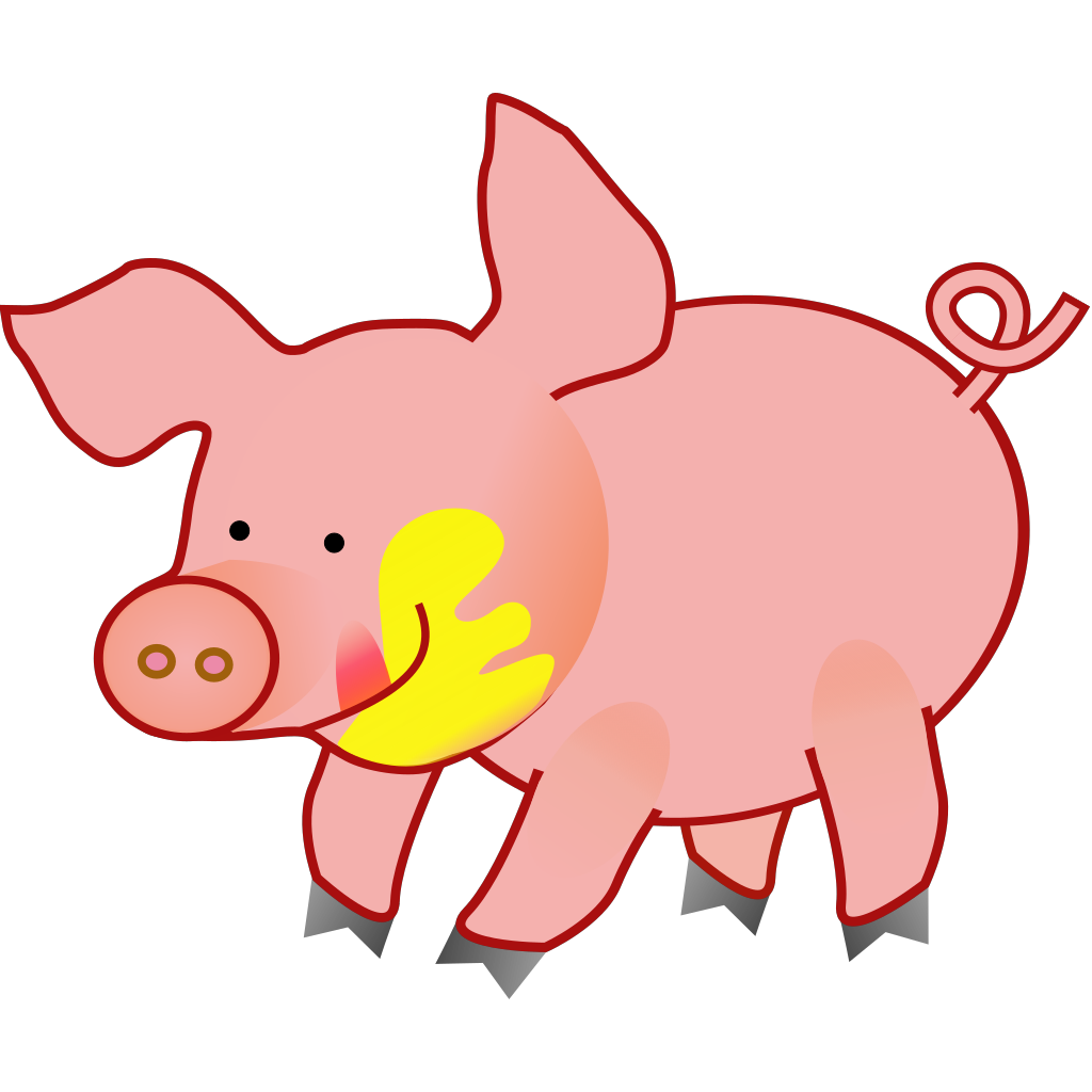 Download Happy Pig PNG, SVG Clip art for Web - Download Clip Art, PNG Icon Arts