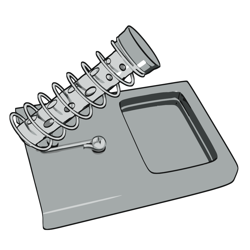 Hexdoll Soldering Iron Stand PNG, SVG Clip art for  Download Clip Art, PNG Icon Arts