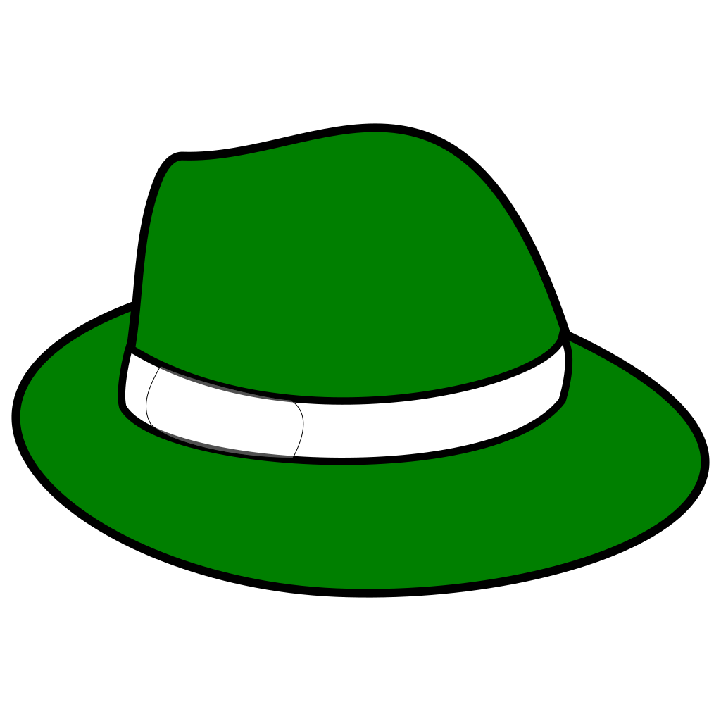 Welche hat die. Зеленая шляпа. Цветные шляпы. Шляпа зеленого цвета. Шляпка мультяшная.