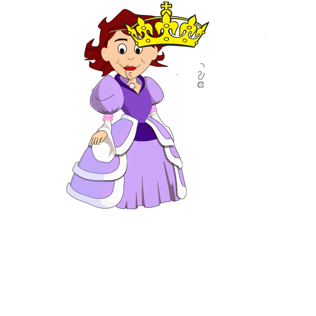 Fairy Queen SVG Clip arts