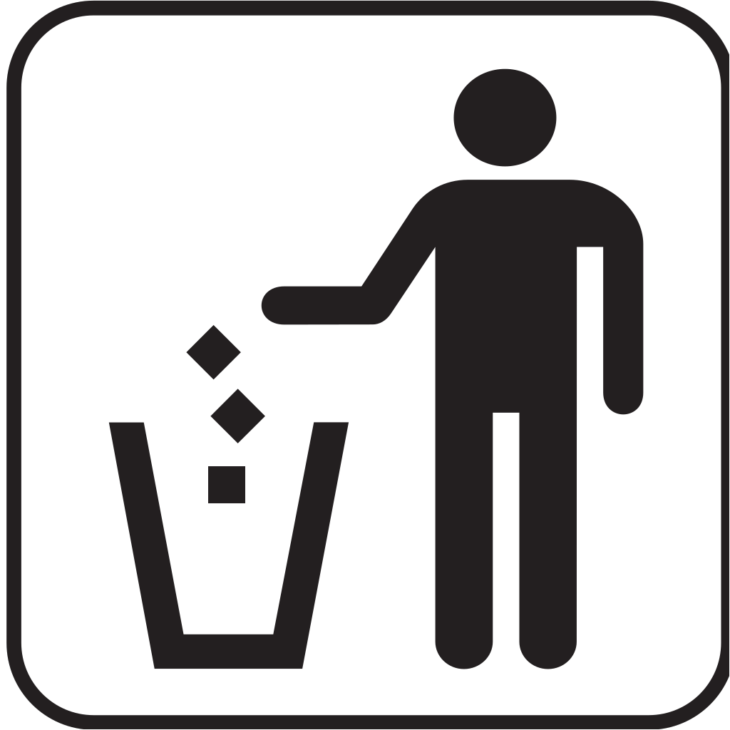Trash Litter Box 2 SVG Clip arts