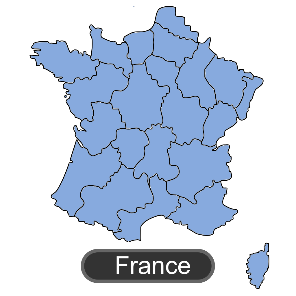 Map Of France PNG, SVG Clip art for Web Download Clip Art, PNG Icon Arts
