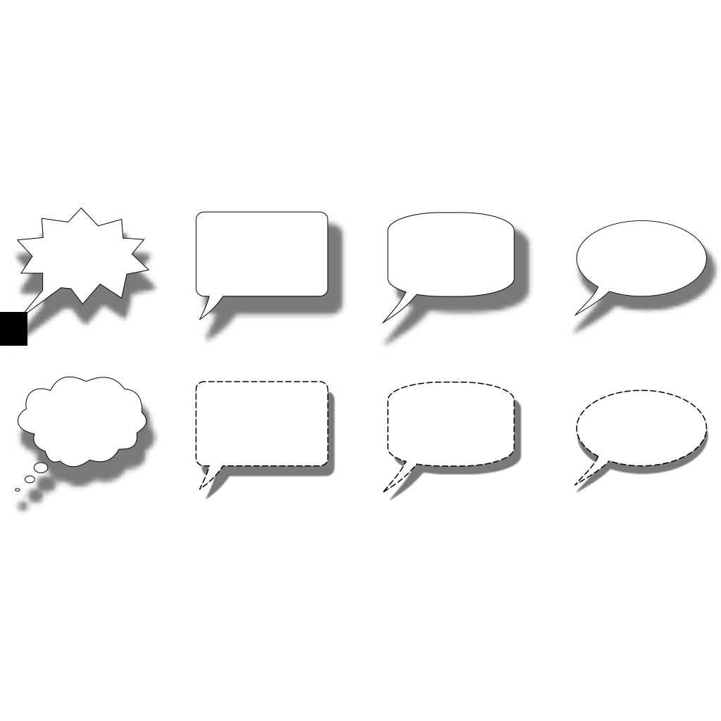 Download Collection Of Speech Bubble PNG, SVG Clip art for Web - Download Clip Art, PNG Icon Arts