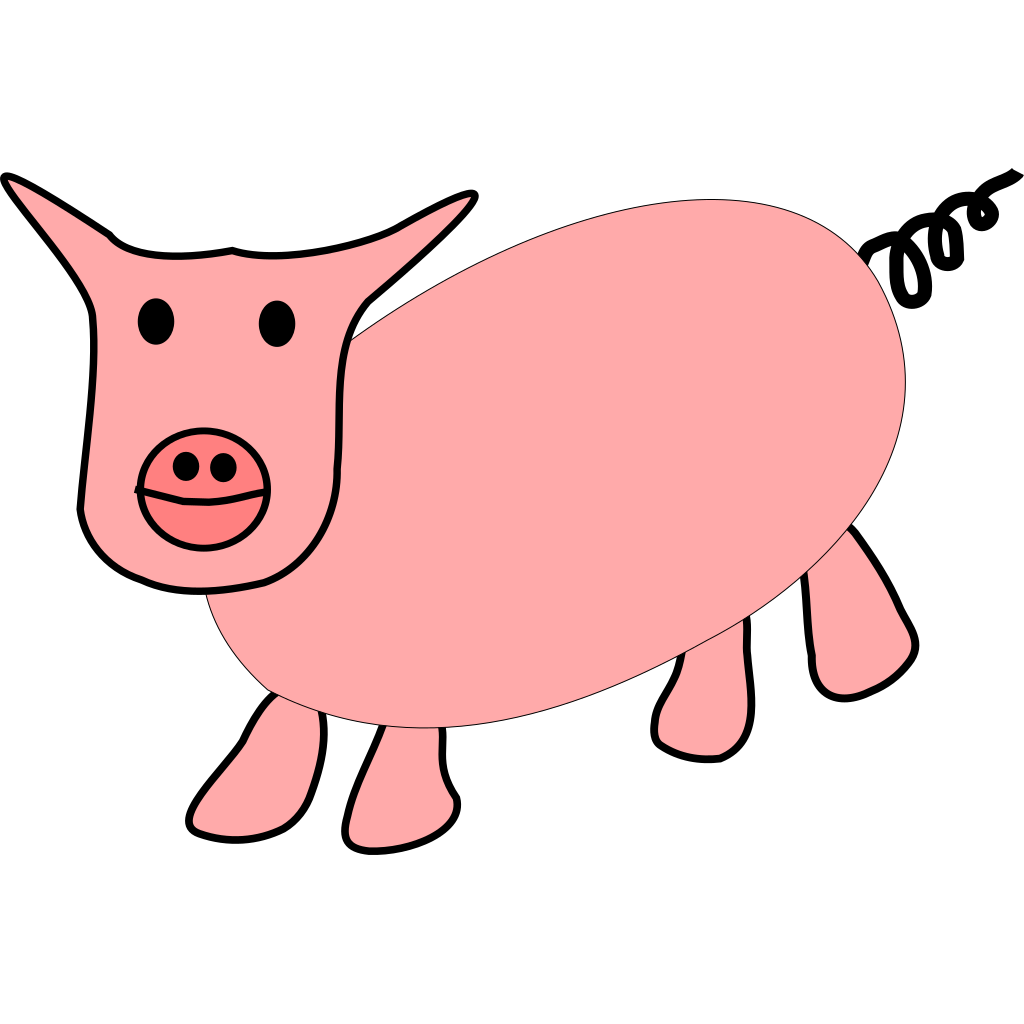 Download Pig Cartoon PNG, SVG Clip art for Web - Download Clip Art ...