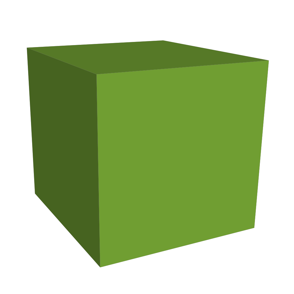 Куб. Зеленый кубик. Куб на белом фоне. Куб для фотошопа.