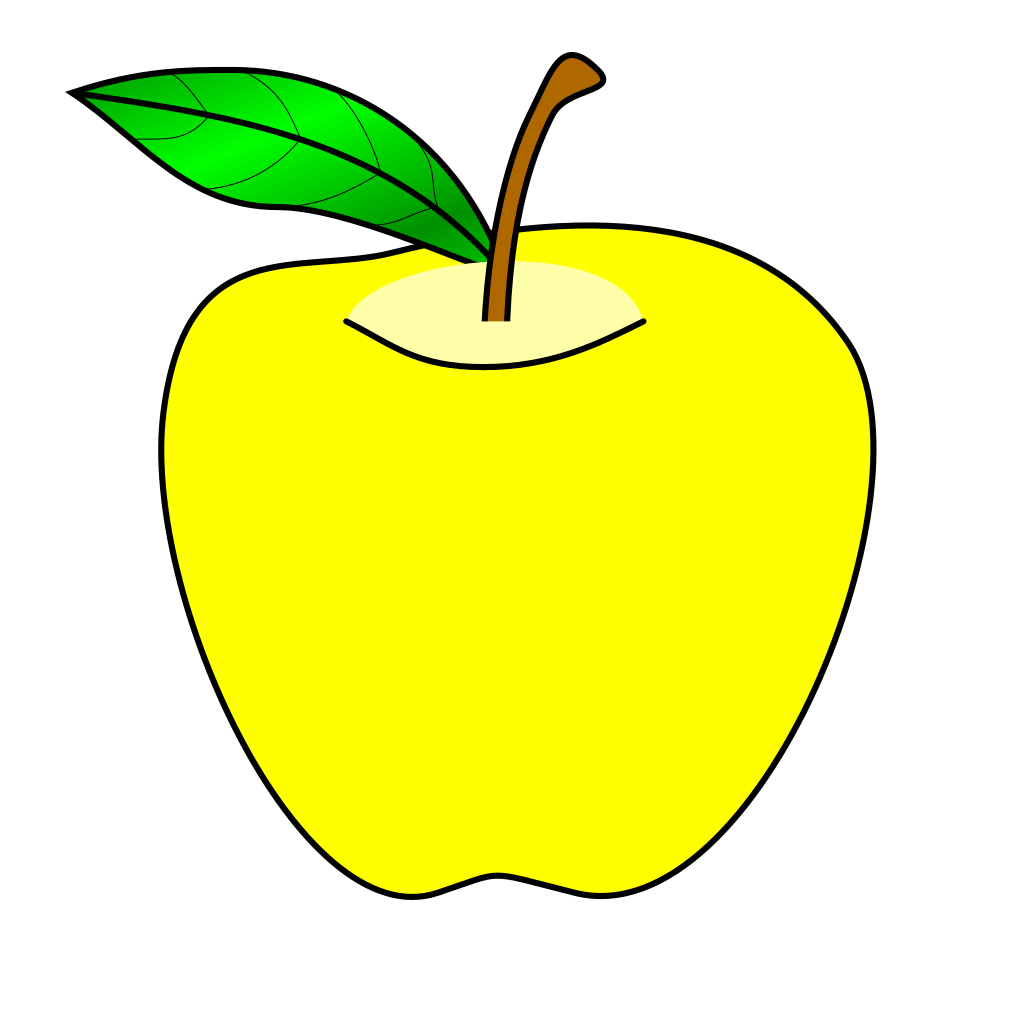 Yellow Apple PNG, SVG Clip art for Download Clip Art, PNG Icon Arts