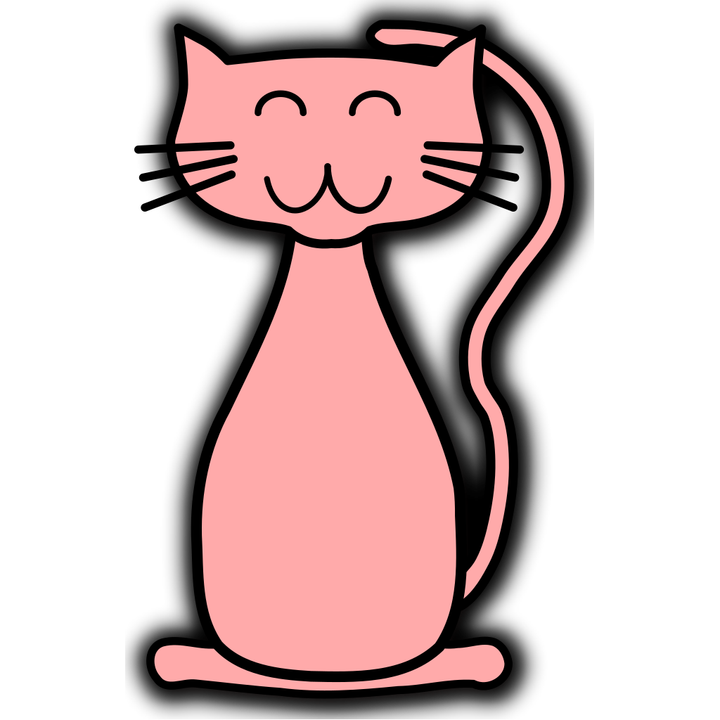 Pink Kitty PNG, SVG Clip art for  Download Clip Art, PNG Icon Arts