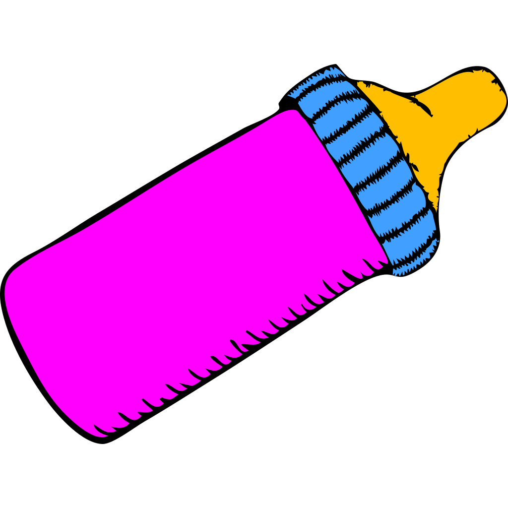 Download Baby Bottle Pink PNG, SVG Clip art for Web - Download Clip ...