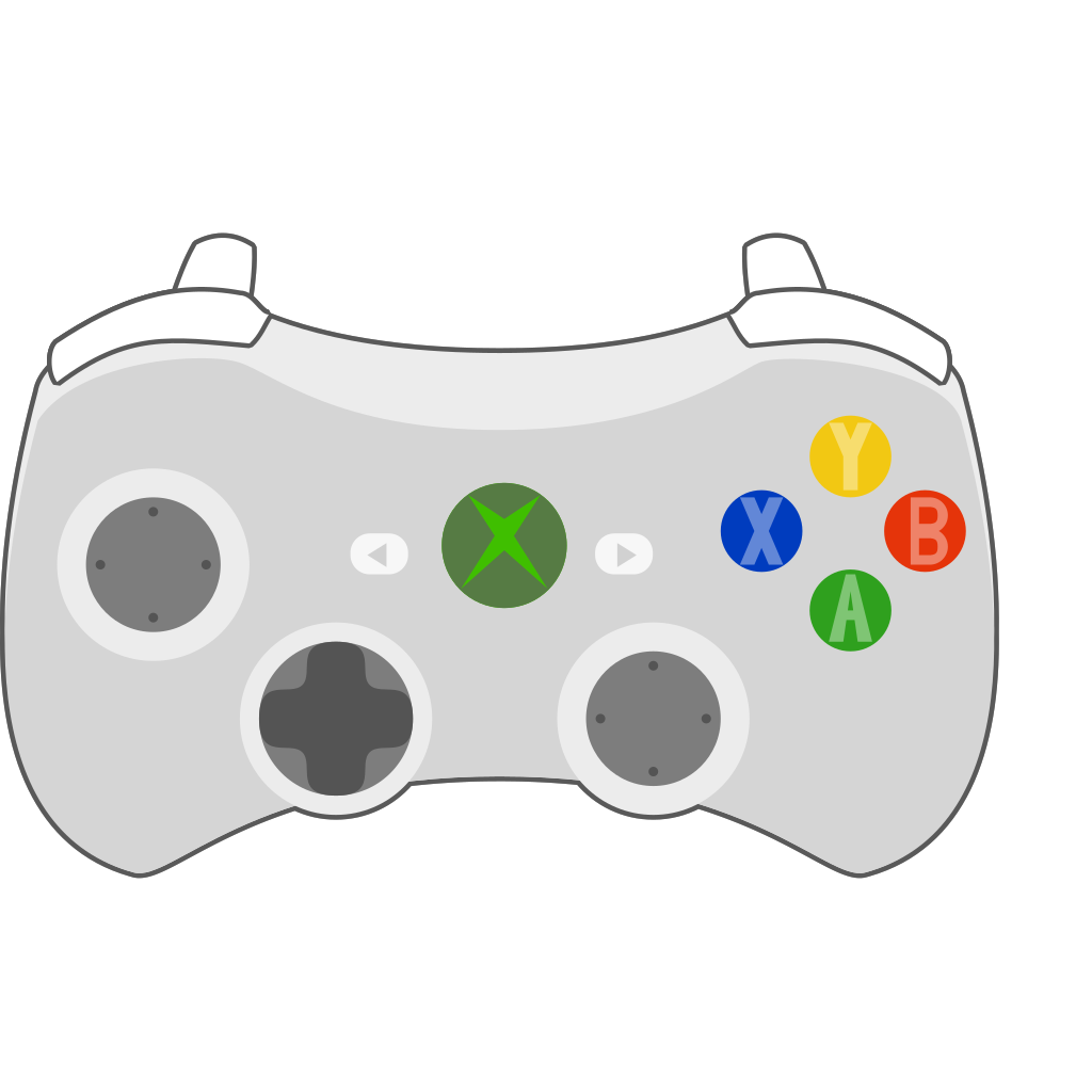 Xbox Controller PNG Clip arts.