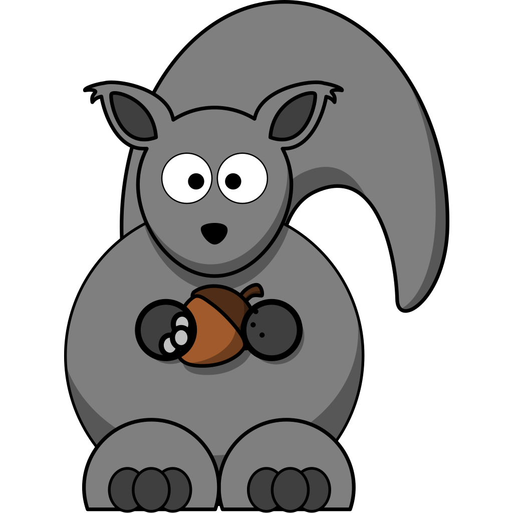 Grey Squirrel PNG, SVG Clip art for  Download Clip Art, PNG Icon Arts
