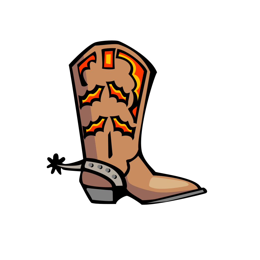 Cowboy Boot PNG, SVG Clip art for  Download Clip Art, PNG Icon Arts
