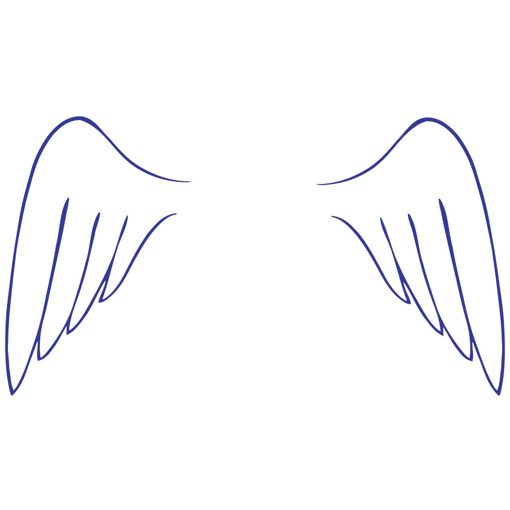 Simple Angel Wings PNG, SVG Clip art for Web - Download Clip Art, PNG ...