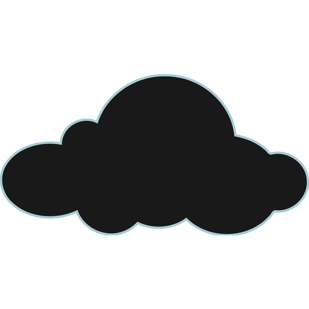 Black Cloud Transparent