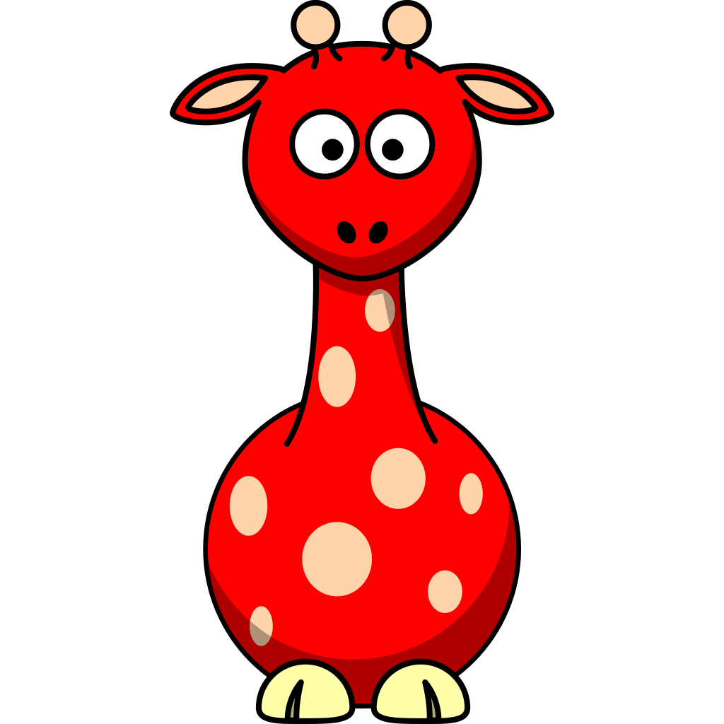 Download Red Giraffe PNG, SVG Clip art for Web - Download Clip Art ...