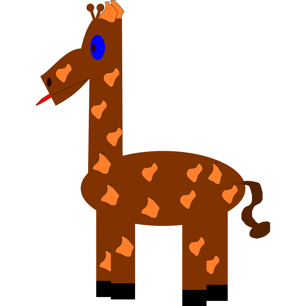 Download Cartoon Giraffe PNG, SVG Clip art for Web - Download Clip ...