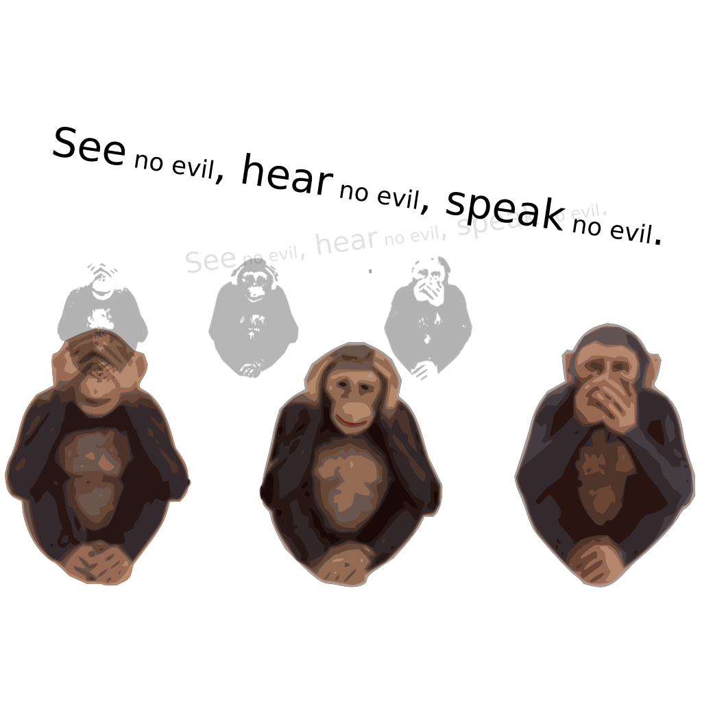 See no Evil hear no Evil speak no Evil. Три обезьяны не вижу не слышу не скажу. Три обезьяны на холсте. Обезьяна ничего не вижу ничего не слышу.