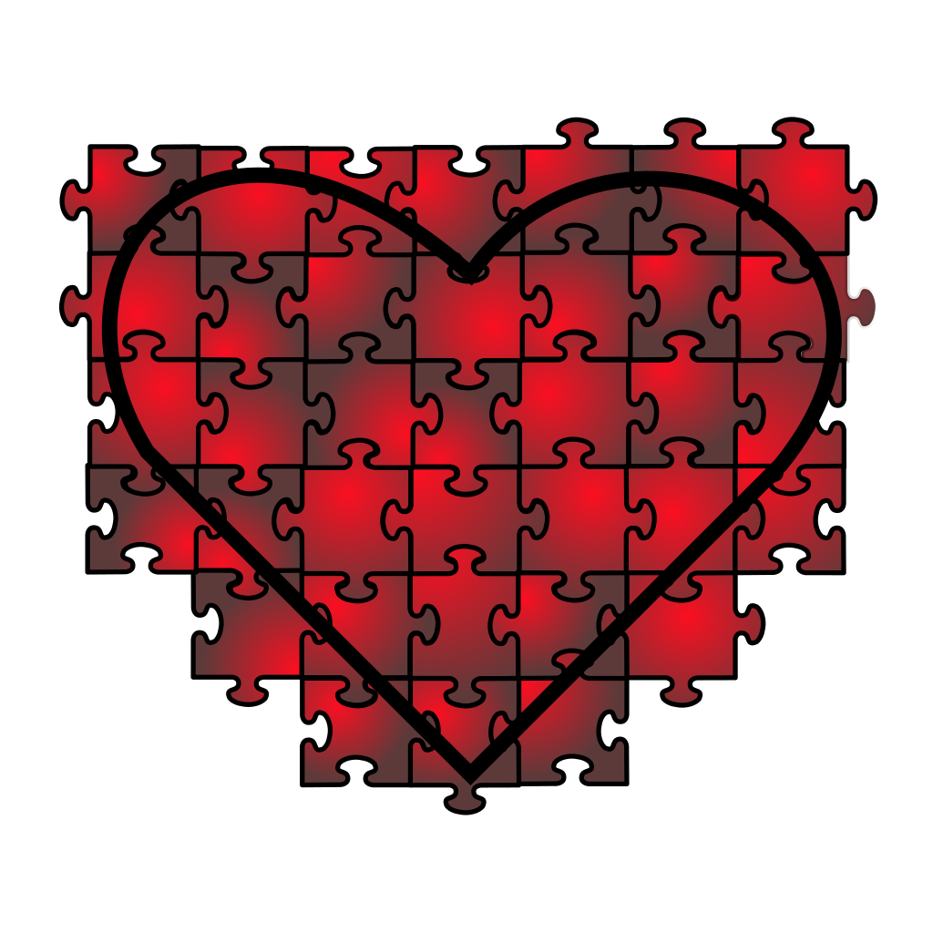 Free Free Heart Puzzle Svg 602 SVG PNG EPS DXF File