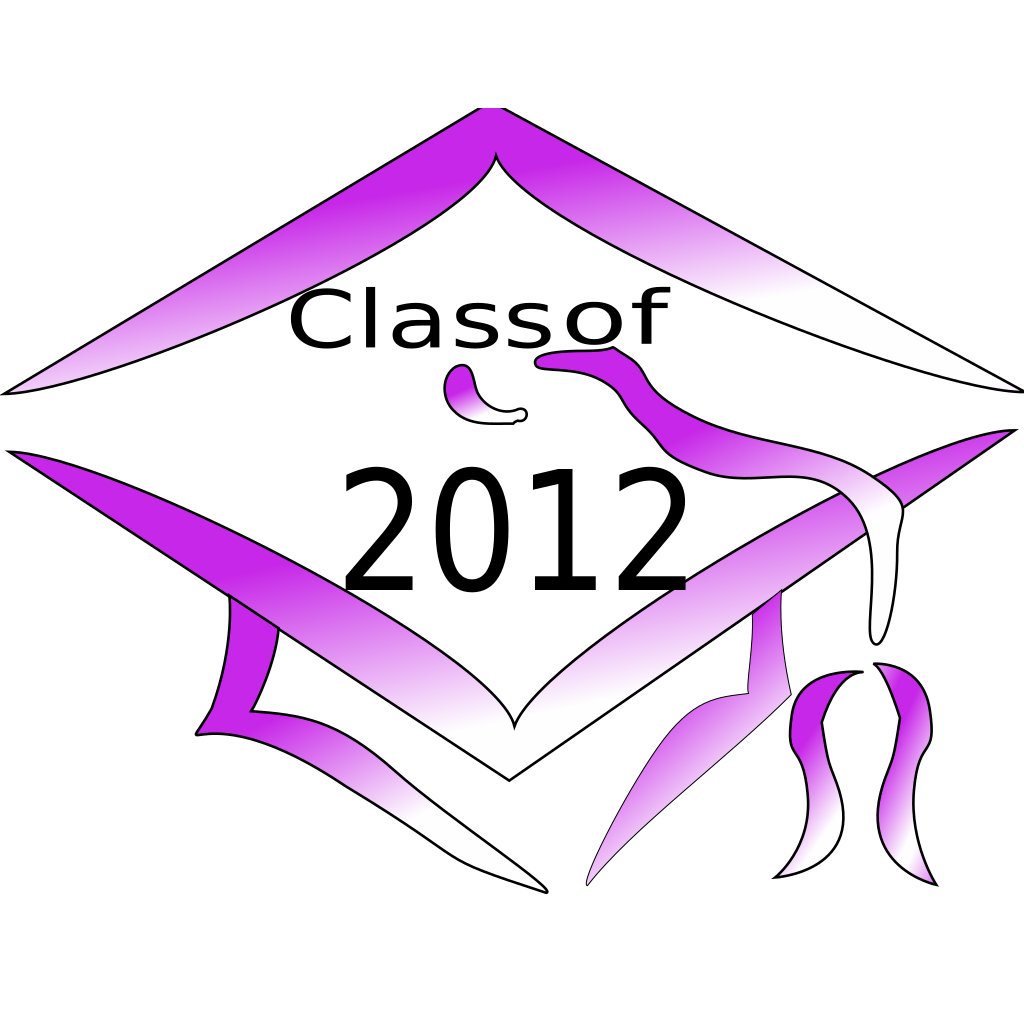 Download Class Of 2012 Graduation Cap PNG, SVG Clip art for Web ...