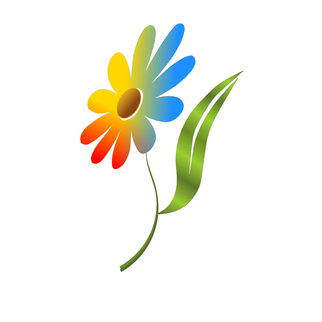 Download Rainbow Daisy PNG, SVG Clip art for Web - Download Clip ...