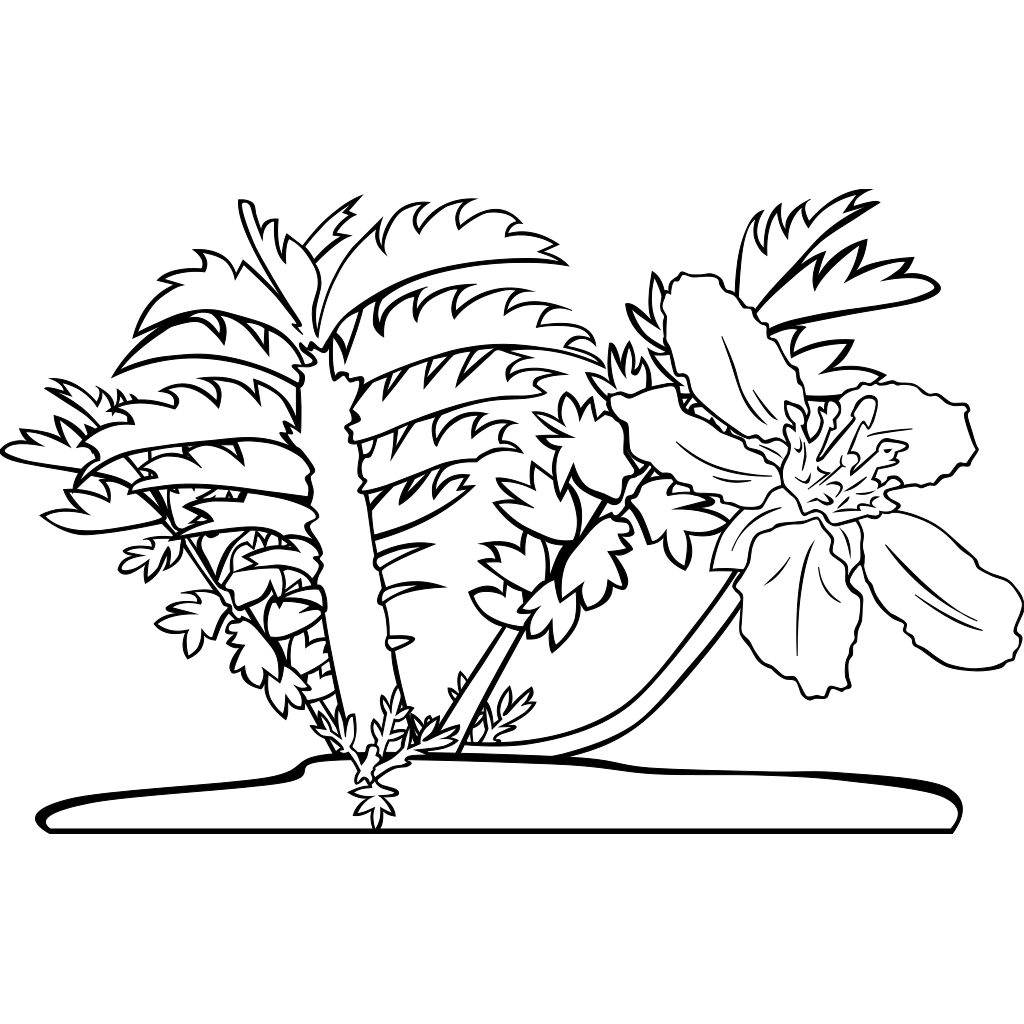 Раскраска травы для детей распечатать Pin on Seasons coloring pages