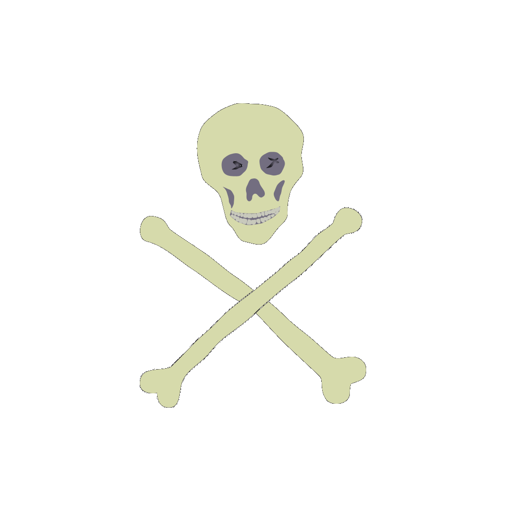 Pirate Flag Symbol SVG Clip arts