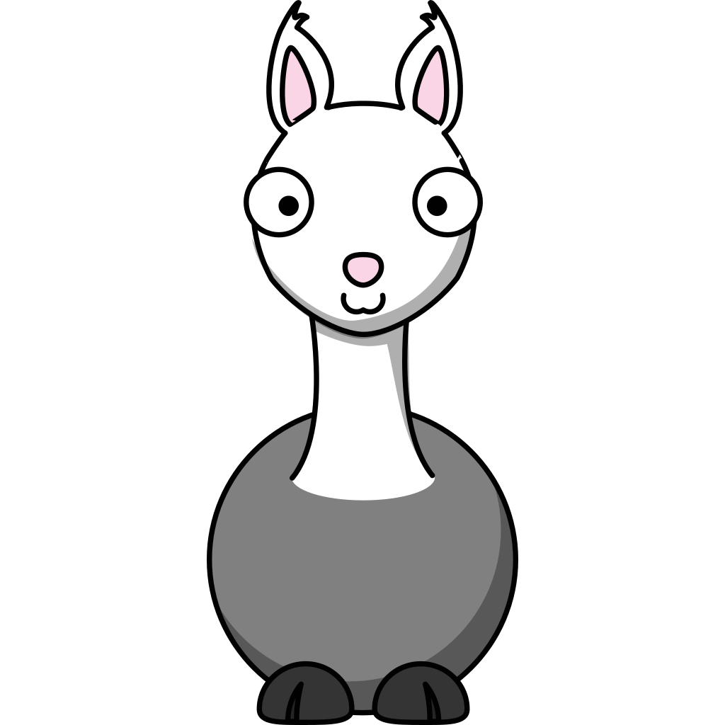 Download Cartoon Llama PNG, SVG Clip art for Web - Download Clip ...