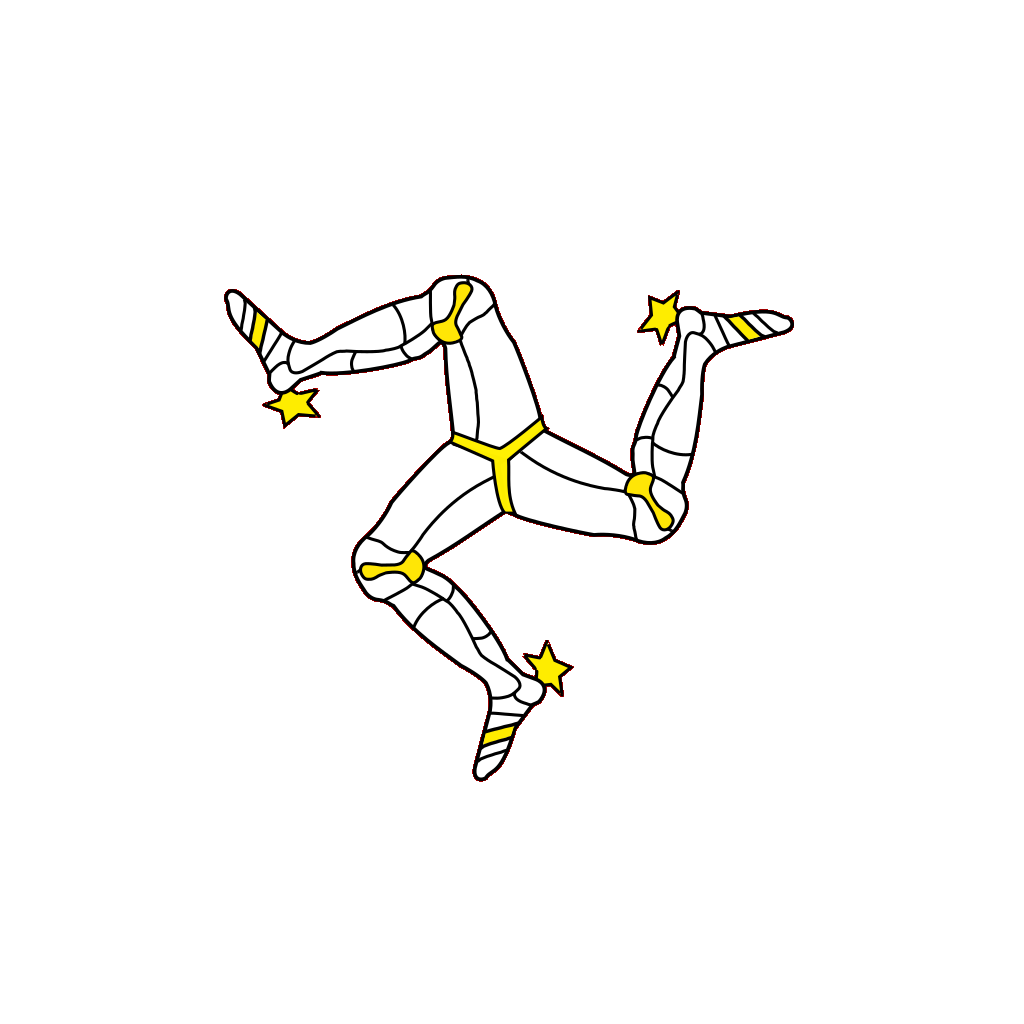 Flag Of The Isle Of Man PNG, SVG Clip art for Web - Download Clip Art