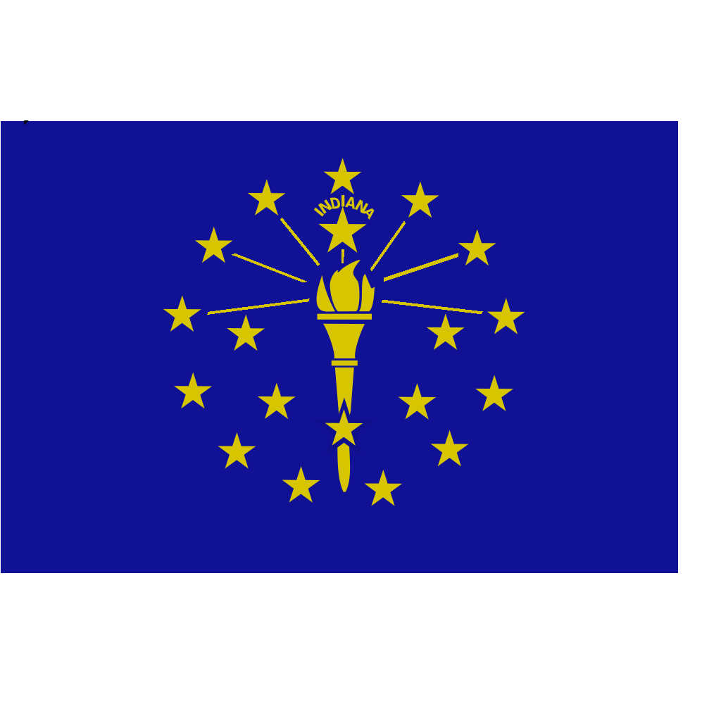 Flag Of Indiana SVG Clip arts